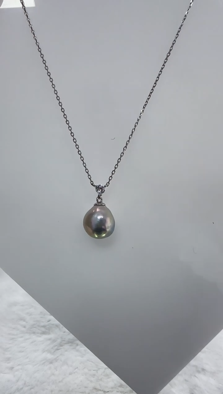 【闪购商品】淡水珍珠DA银S925镶嵌b374 珍珠