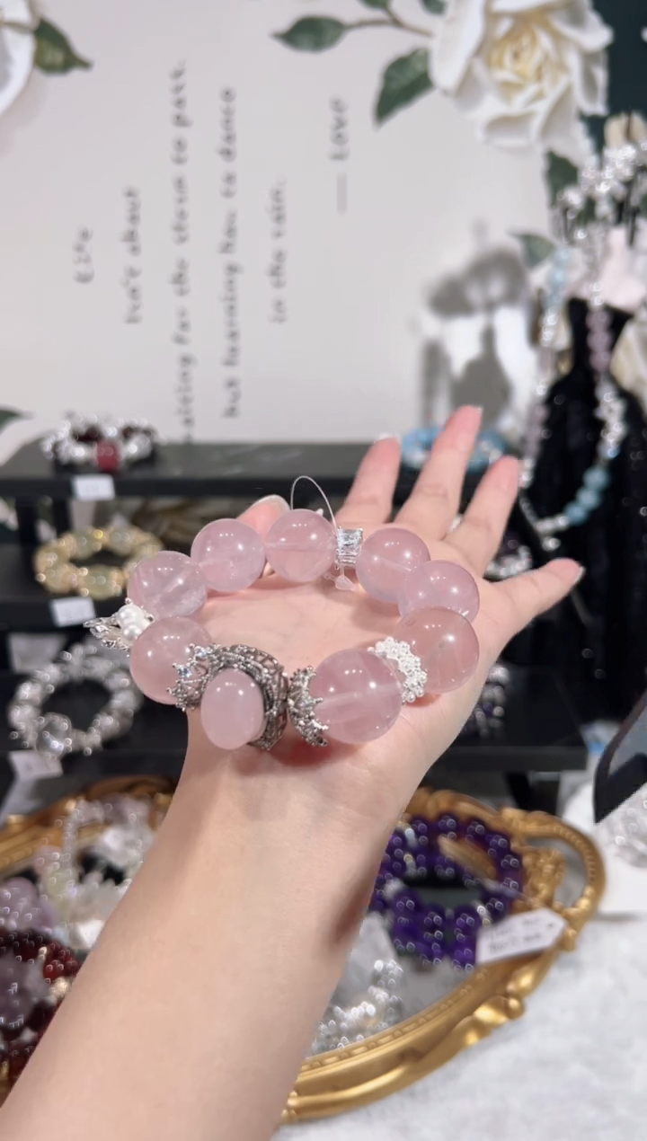 【闪购商品】水晶手链未镶嵌天然水晶多样性发货发起一