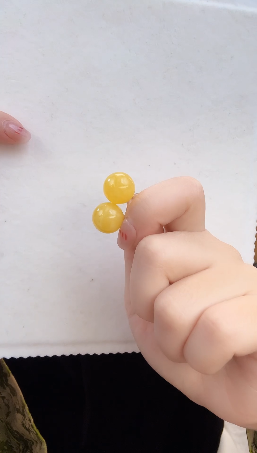 【闪购商品】蜜蜡耳饰18K金镶嵌蜜蜡耳饰14M