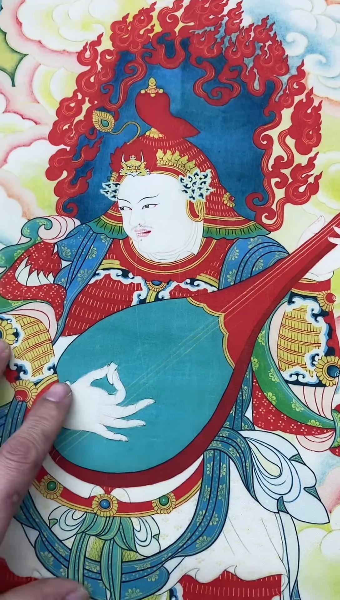 卷轴画精品挂饰 唐卡TK16071