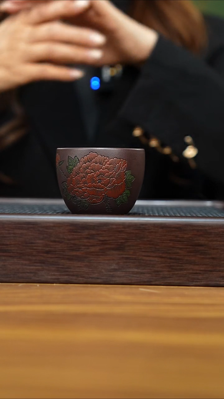 紫砂公道杯宜兴本地紫砂主人杯120cc