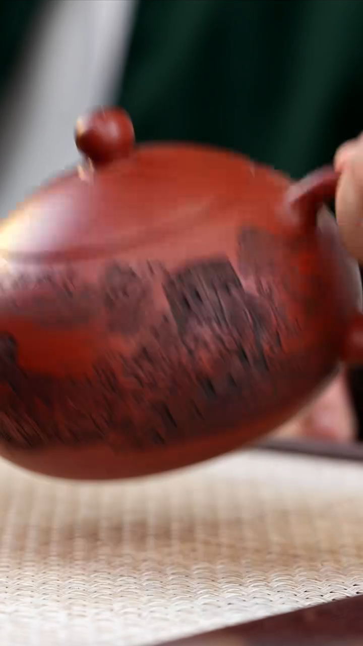 18 西施 龙山朱砂 长城刻绘 240cc