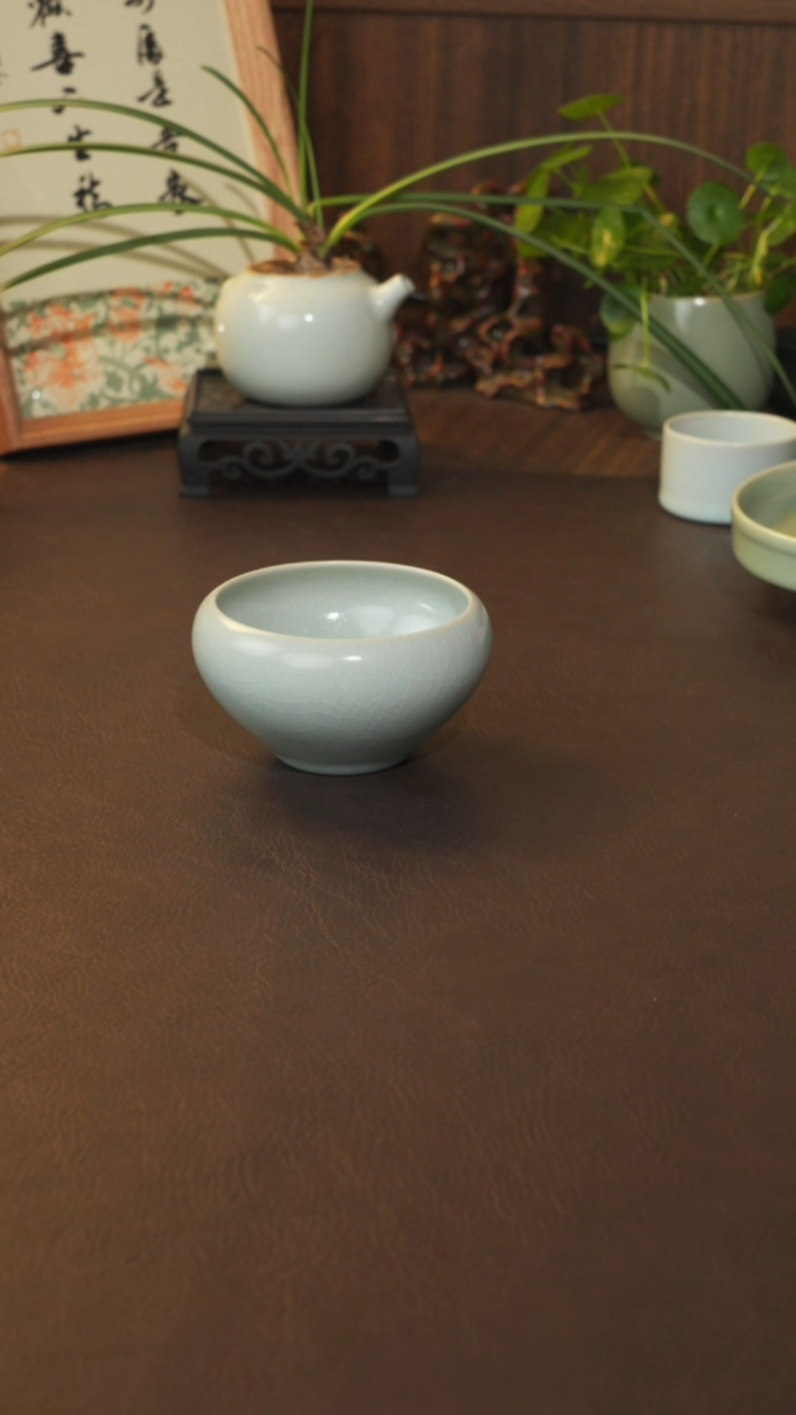 【闪购商品】杯宣宝汝瓷原矿原釉