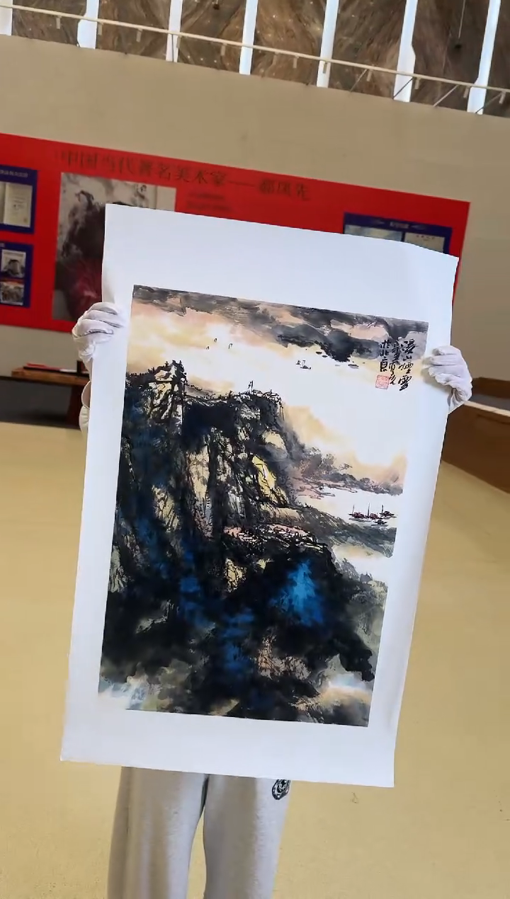 国画1送书众合郝凤先老师作品