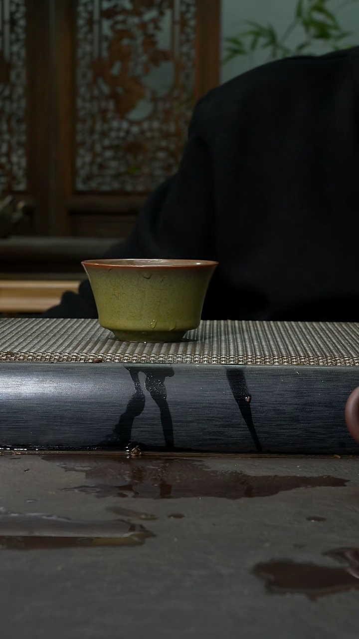 【闪购商品】紫砂茶壶马蹄杯 茶叶末釉 100cc 014