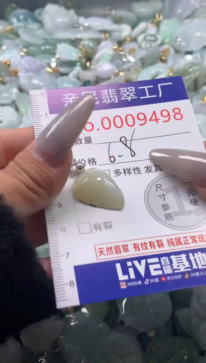 颈饰未镶嵌翡翠9498