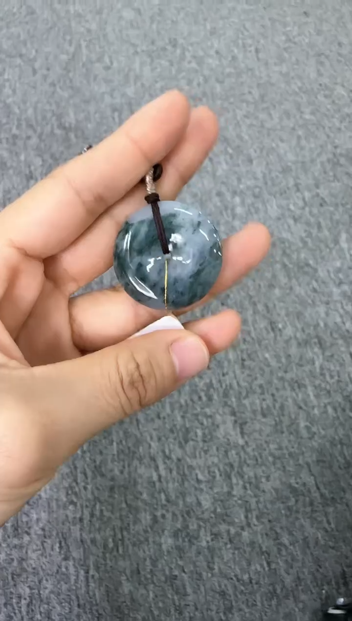 【闪购商品】翡翠吊坠(不含链)未镶嵌平安扣吊坠1