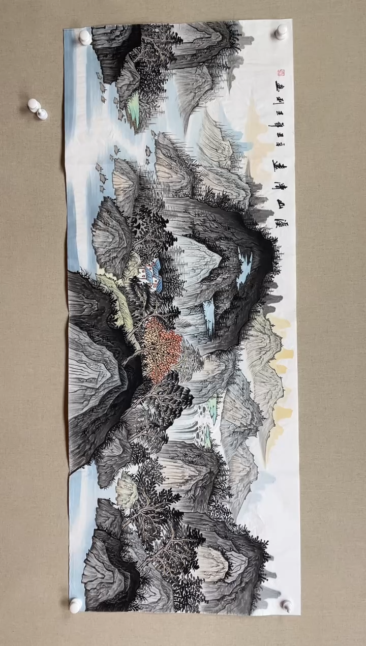 国画180*68 王利王利王利王利王利