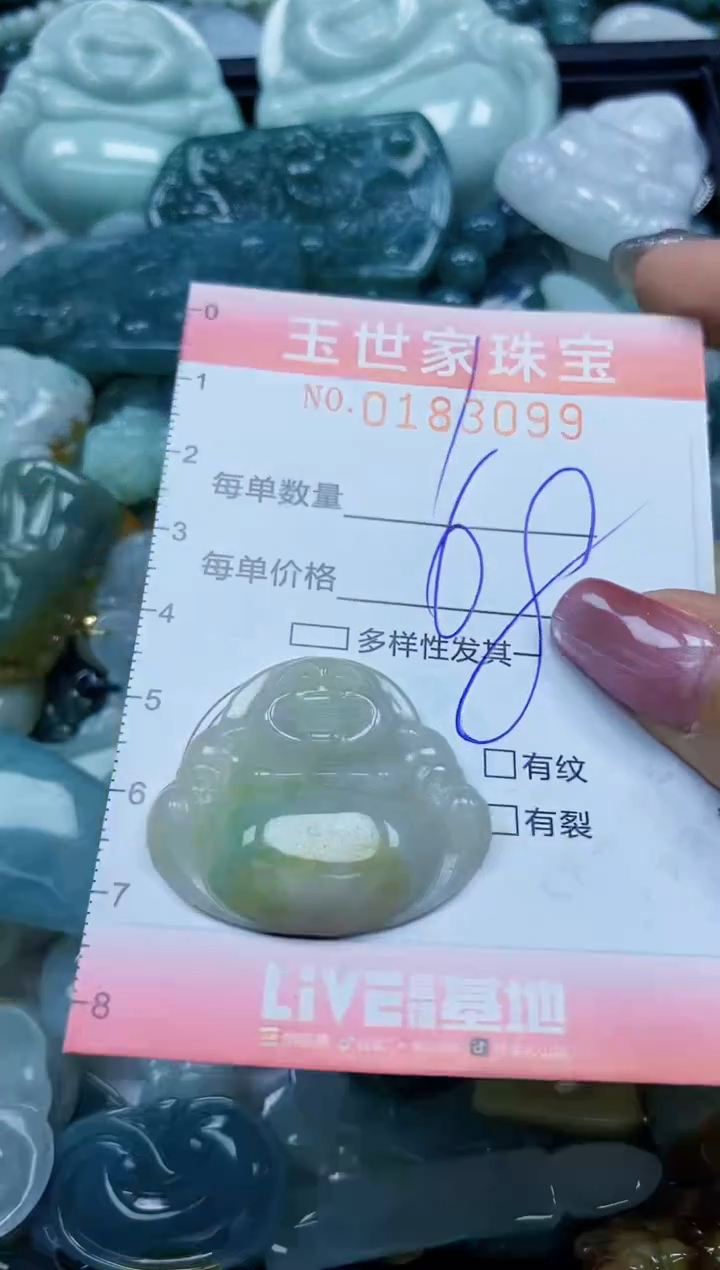 【闪购商品】翡翠颈饰未镶嵌闪购0183099