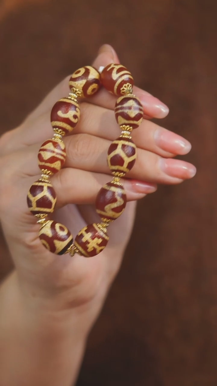 【闪购商品】玛瑙/玉髓手串未镶嵌多样性发一