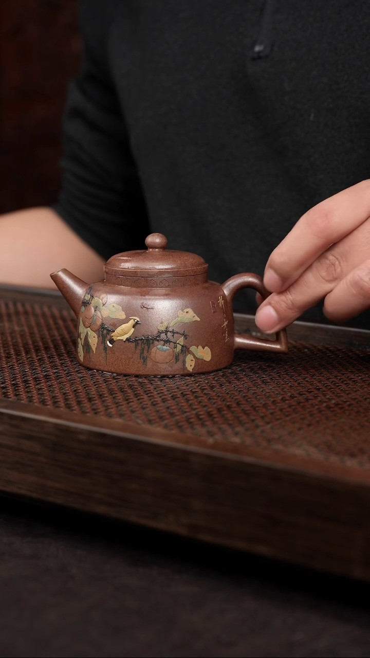 【闪购商品】紫砂茶壶柴烧筑寂