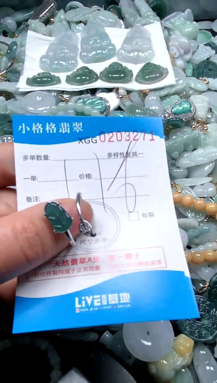【闪购商品】翡翠颈饰未镶嵌闪购商品0203271
