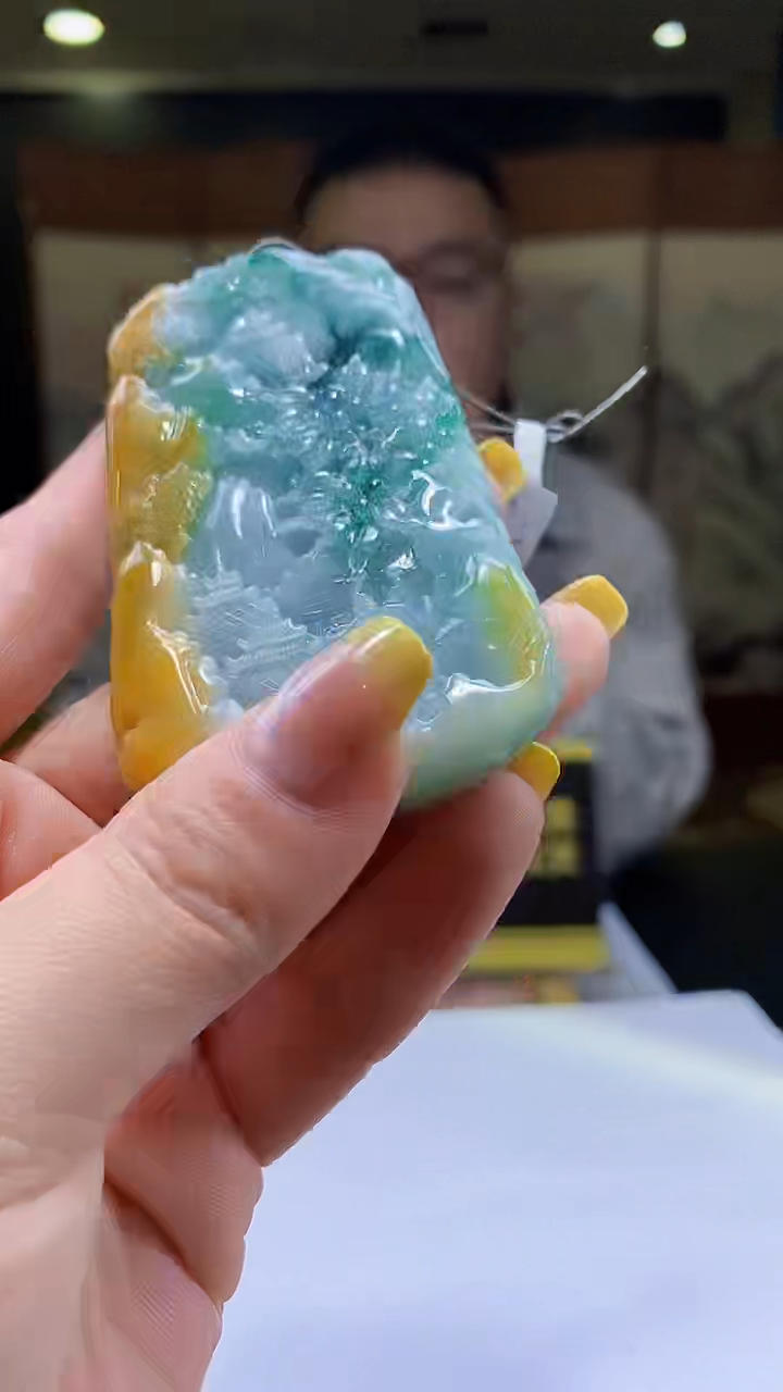 未镶嵌定制翡翠38/1208/W/山水