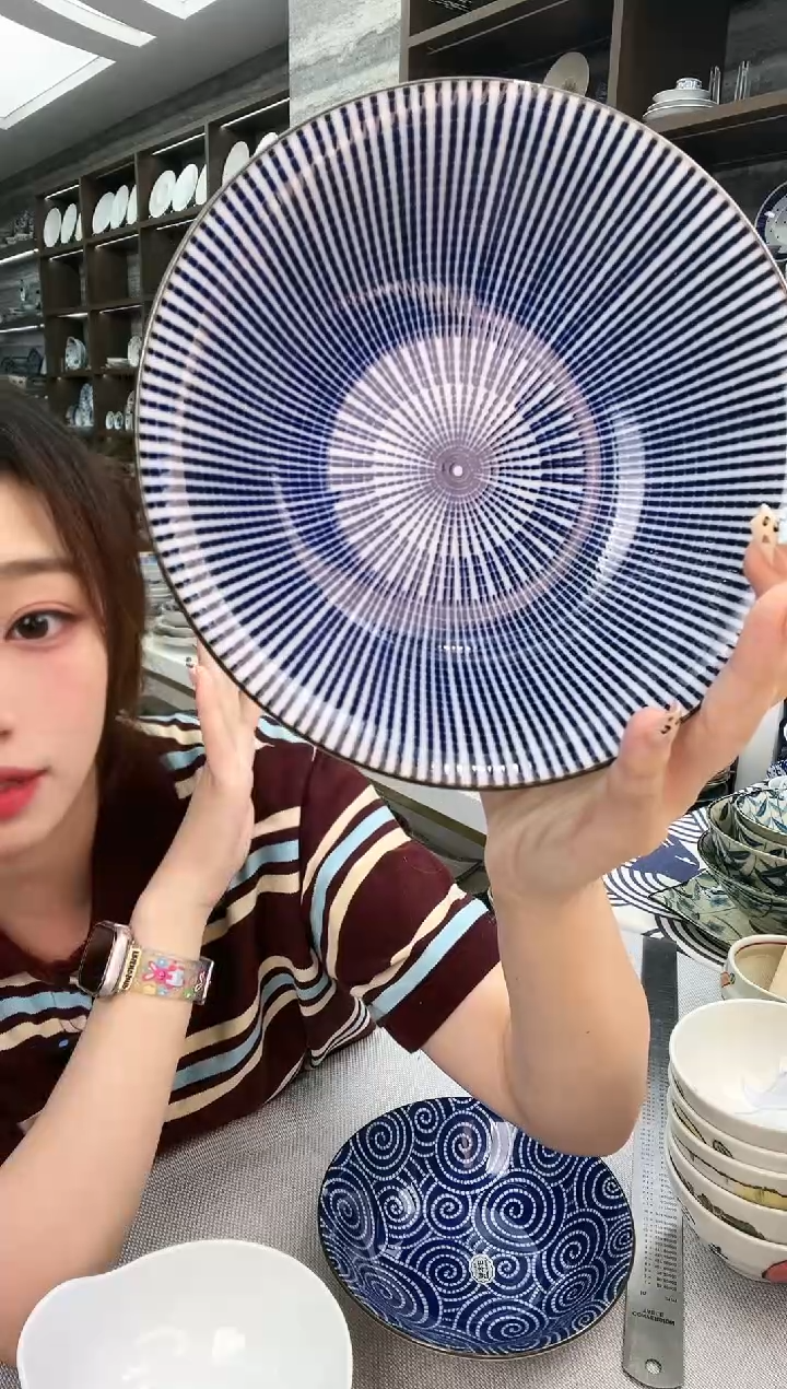 瓷寿系列17cm深盘一支