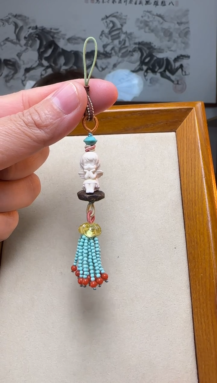 【闪购商品】绿松石挂饰未镶嵌时尚百搭A1614