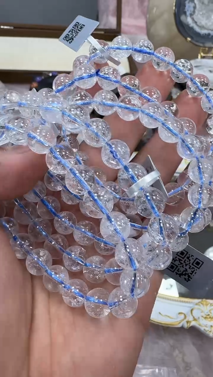 水晶手链未镶嵌XL3469 约9mm多样性发一件