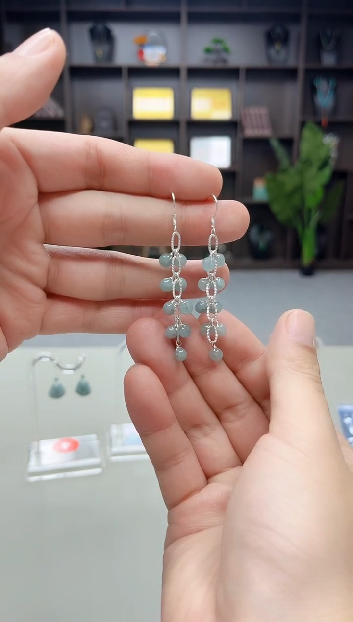 未镶嵌翡翠耳饰911000