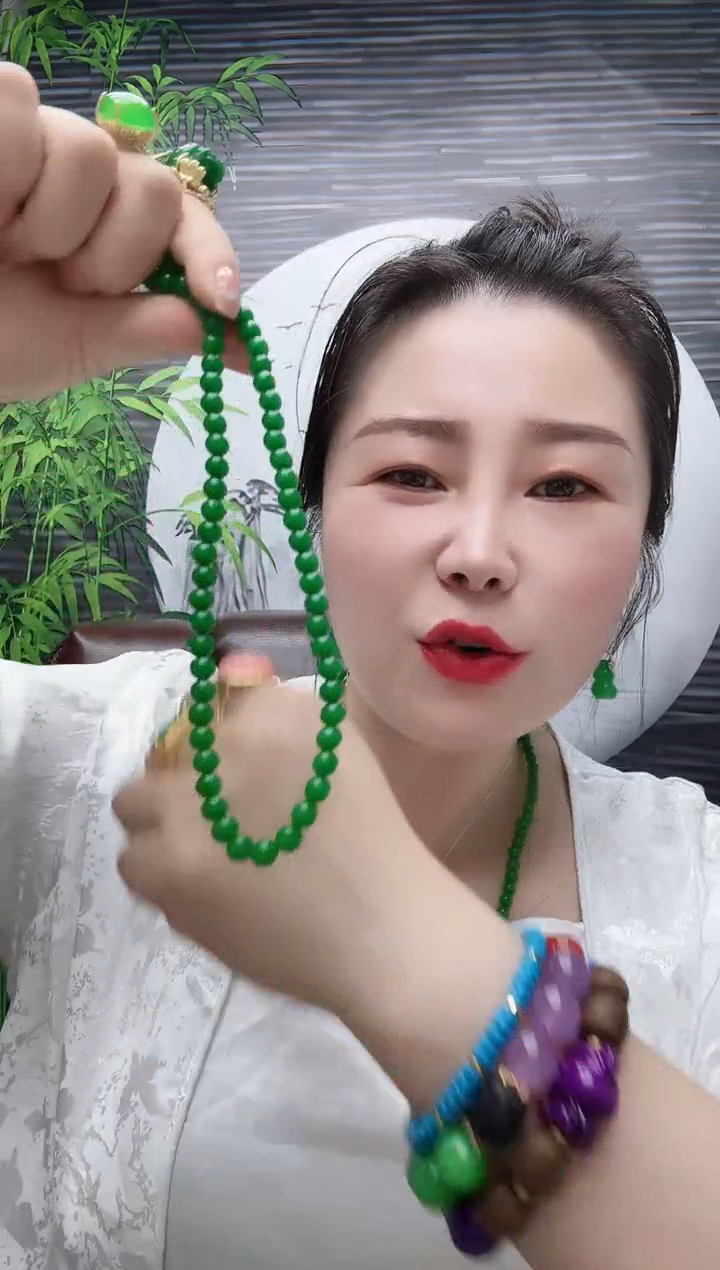 高货小米辣锁骨链