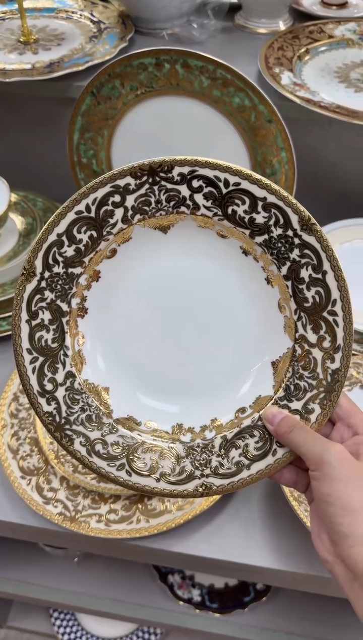 【闪购商品】瓷片9寸草帽盘  福利价  福利价