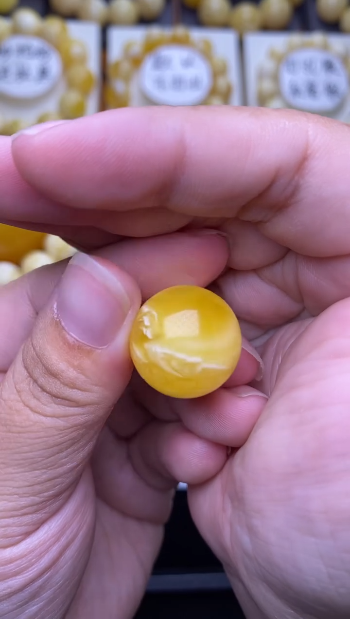 裸石琥珀未镶嵌大小姐珠宝严选59