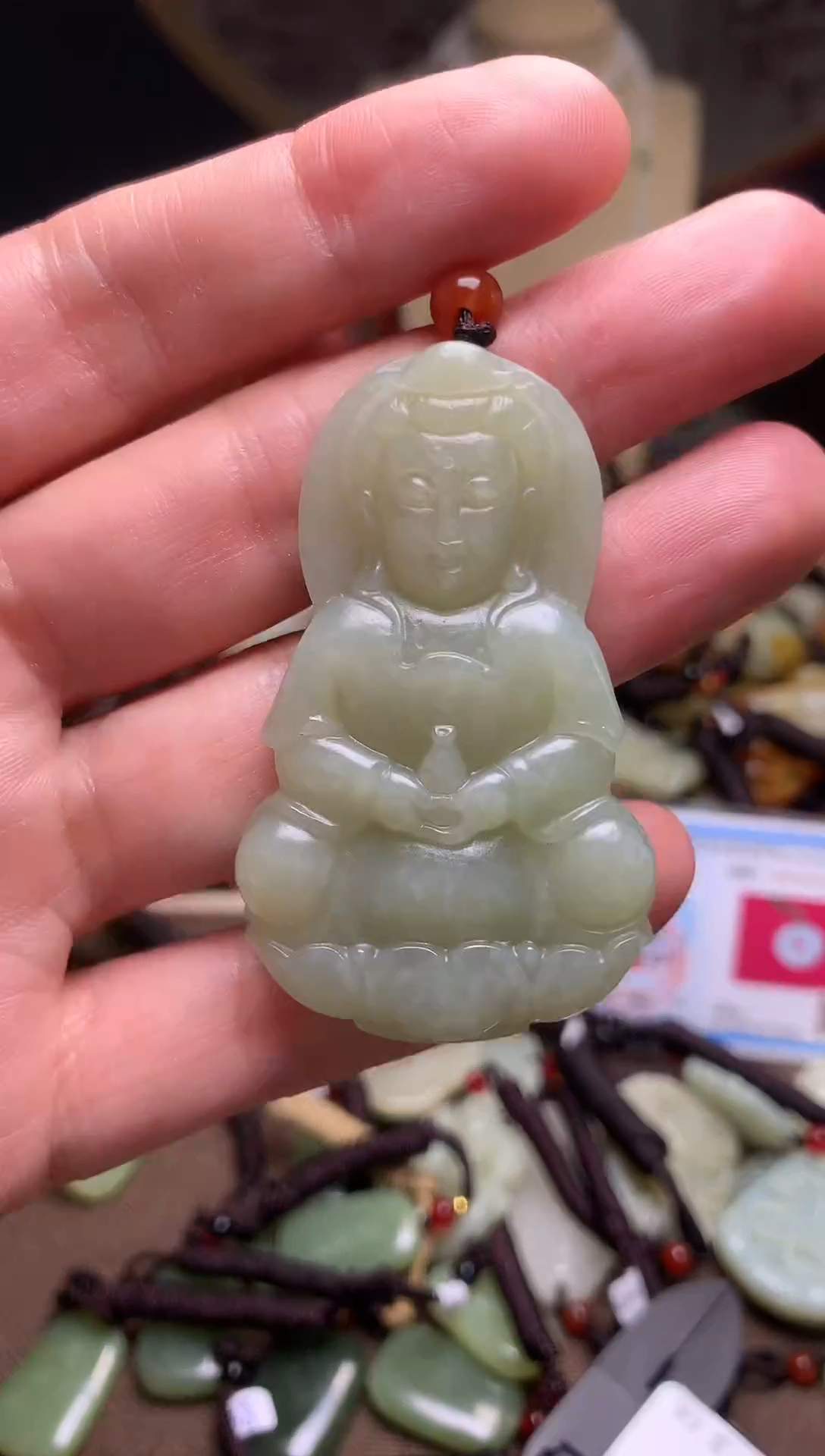 颈饰未镶嵌和田玉新疆料青海料清水和田玉吊坠