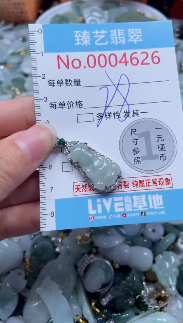 颈饰未镶嵌翡翠4626