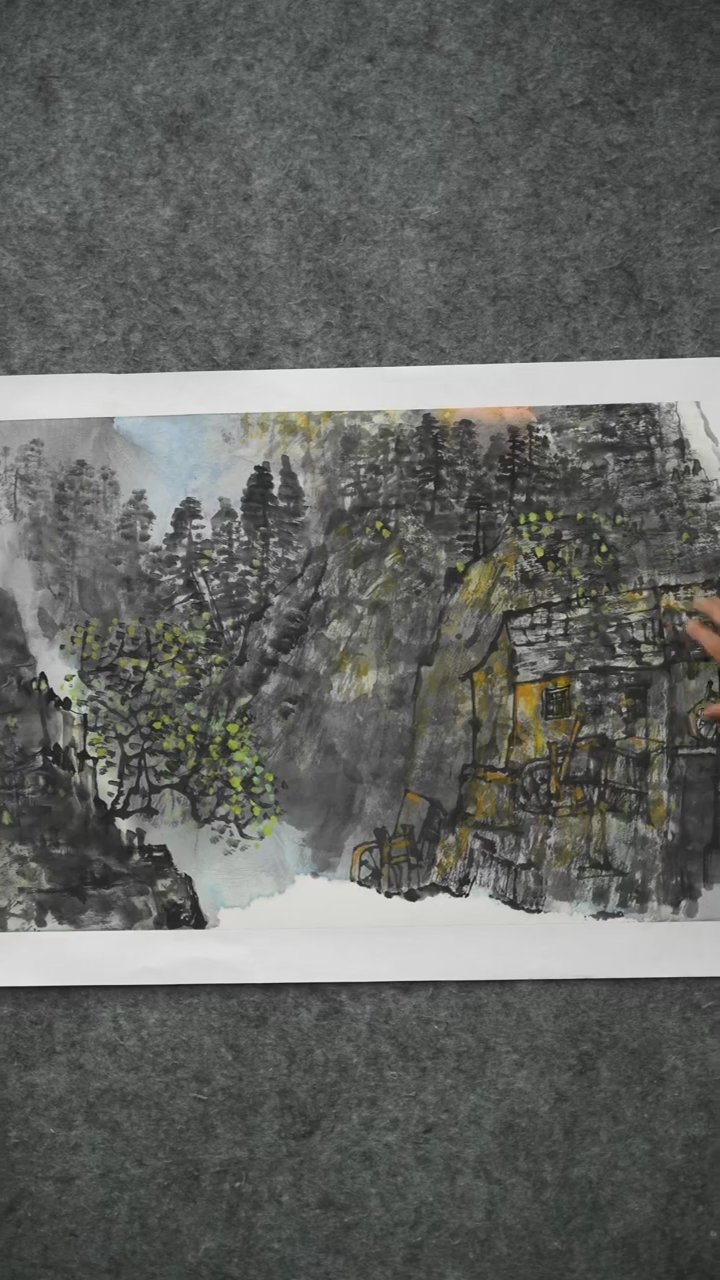 国画国画王习哲山水作品