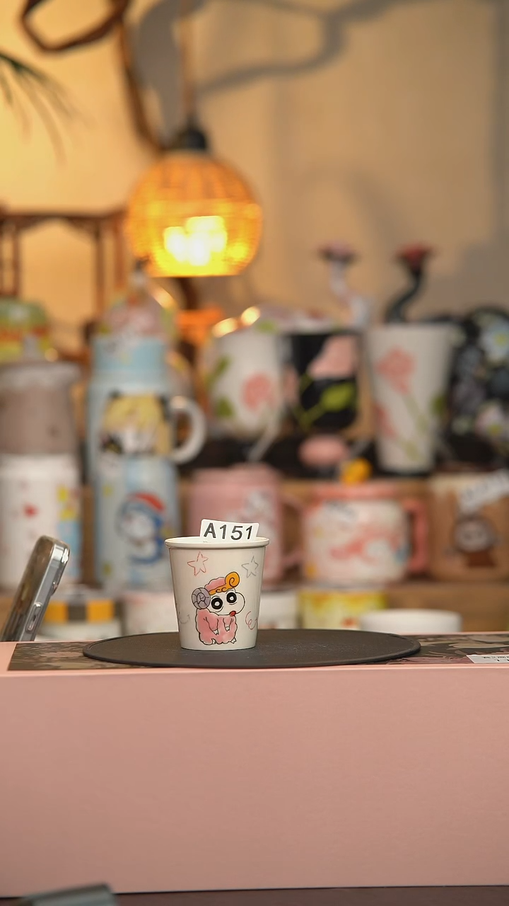 陶瓷小可乐杯 A151