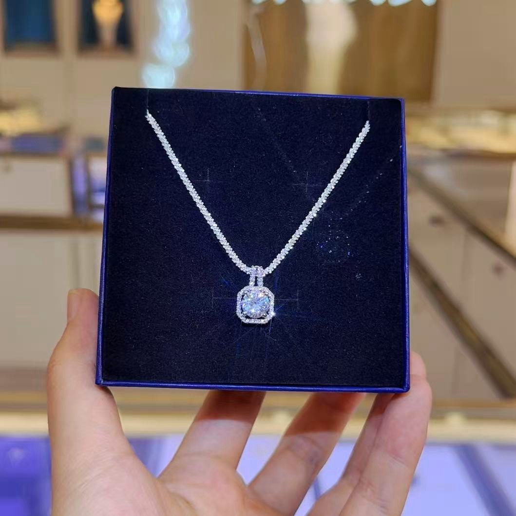 满天星方包公主波光粼粼轻奢百搭项链（31699）