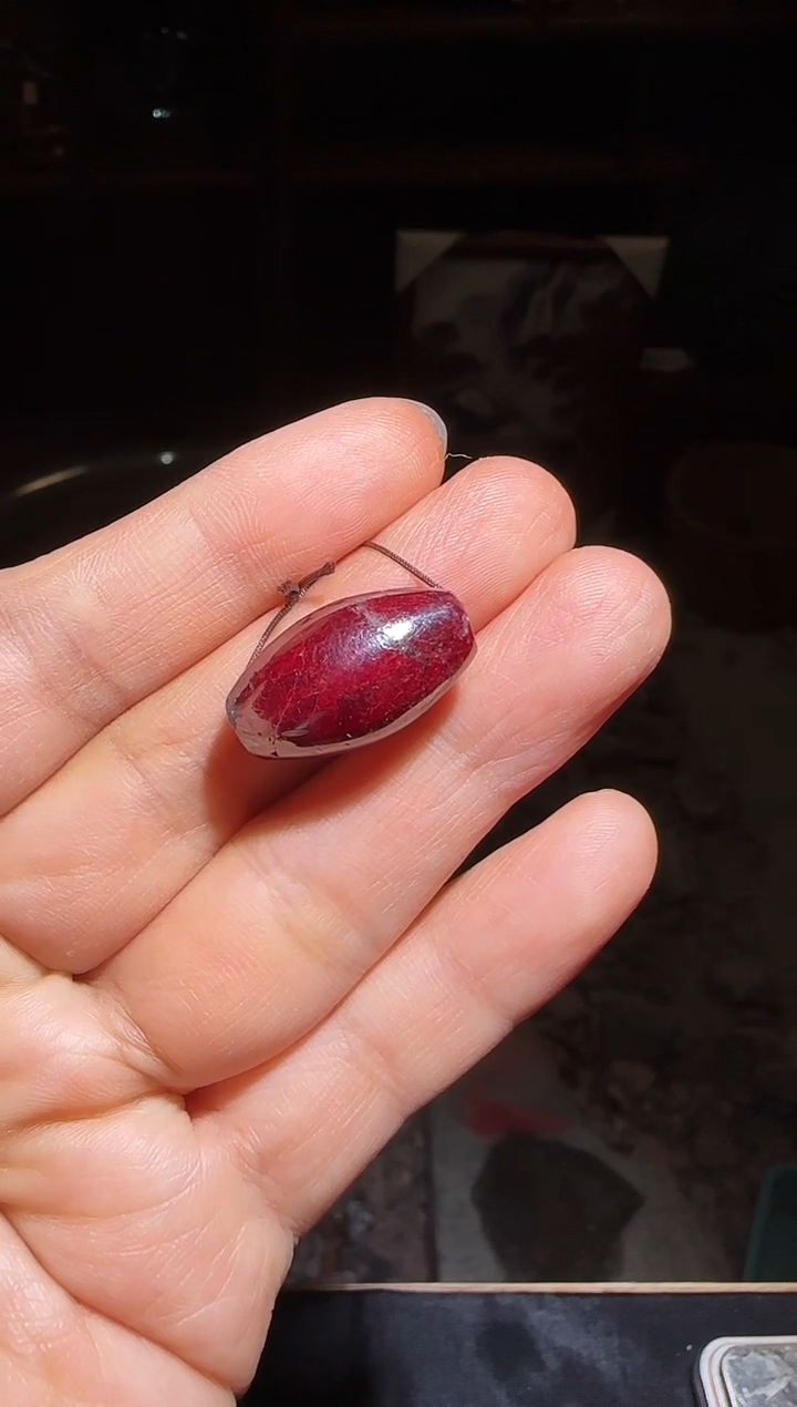 天然辰砂朱砂吊坠19