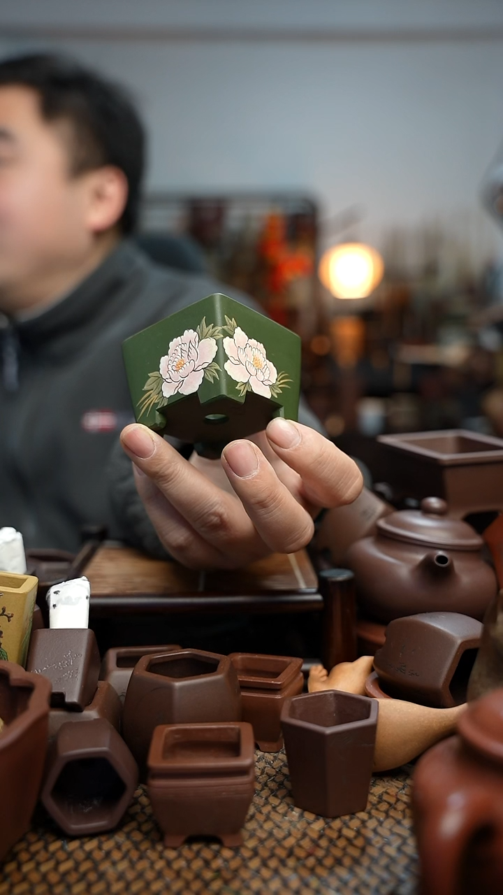 紫砂花盆長木軒精品紫砂