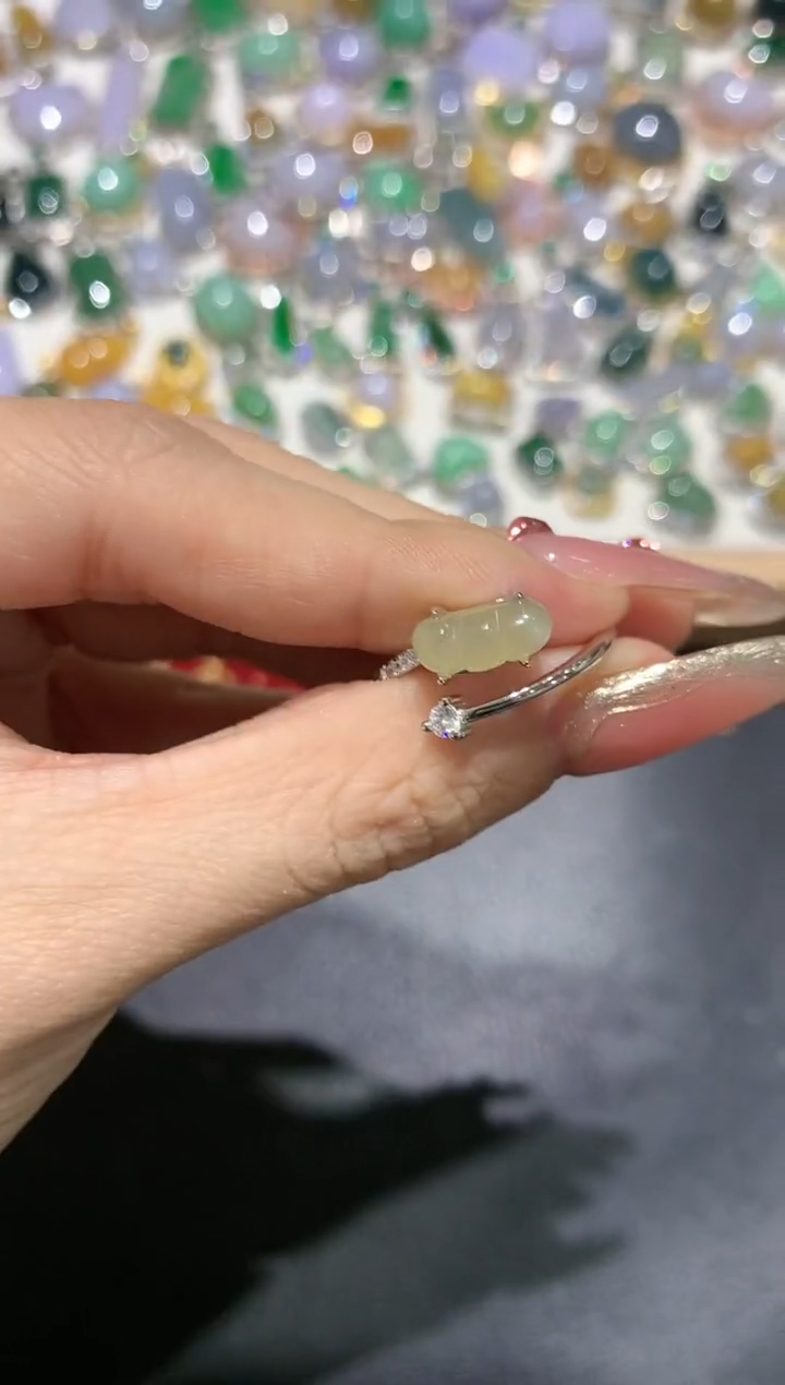 【闪购商品】翡翠吊坠(不含链)银S925镶嵌团购15