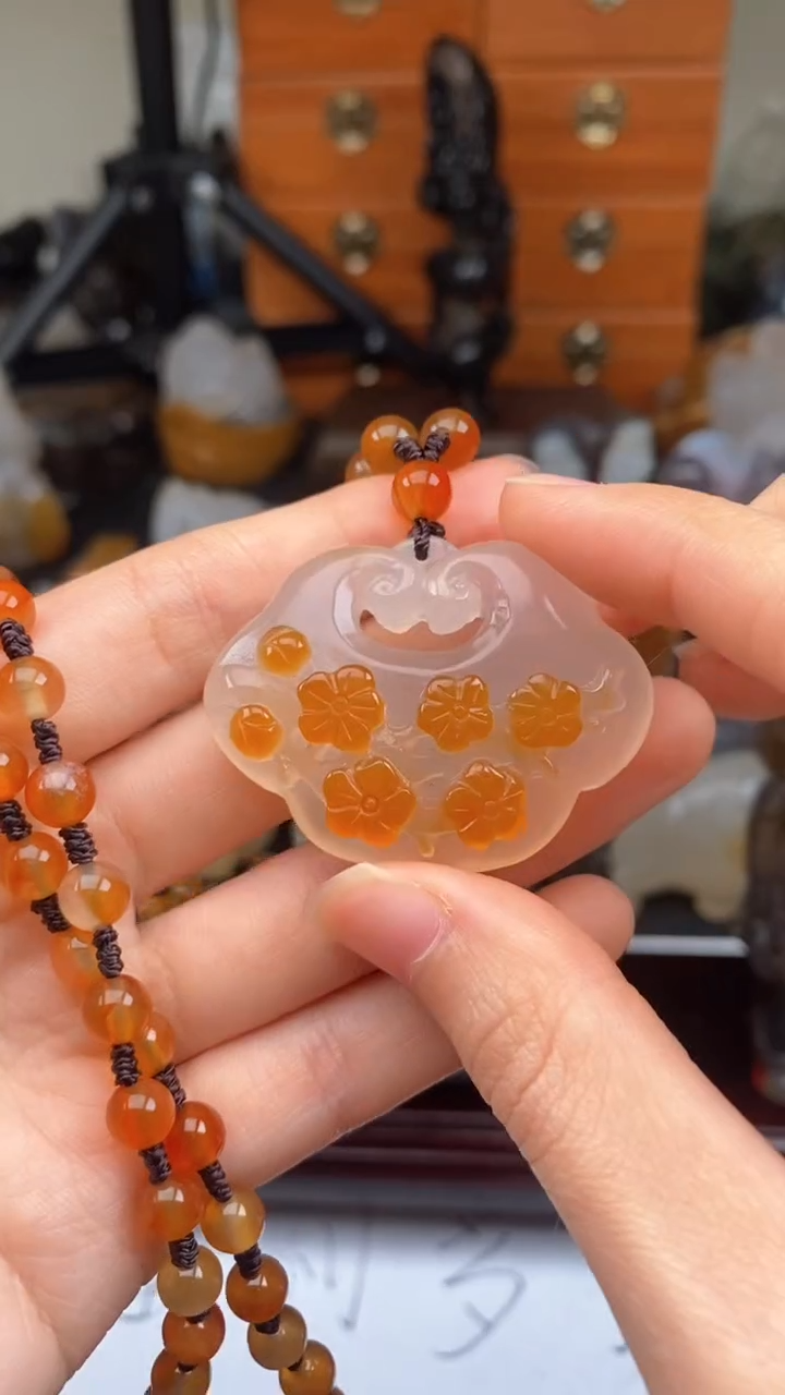 【闪购商品】玛瑙/玉髓颈饰未镶嵌AA