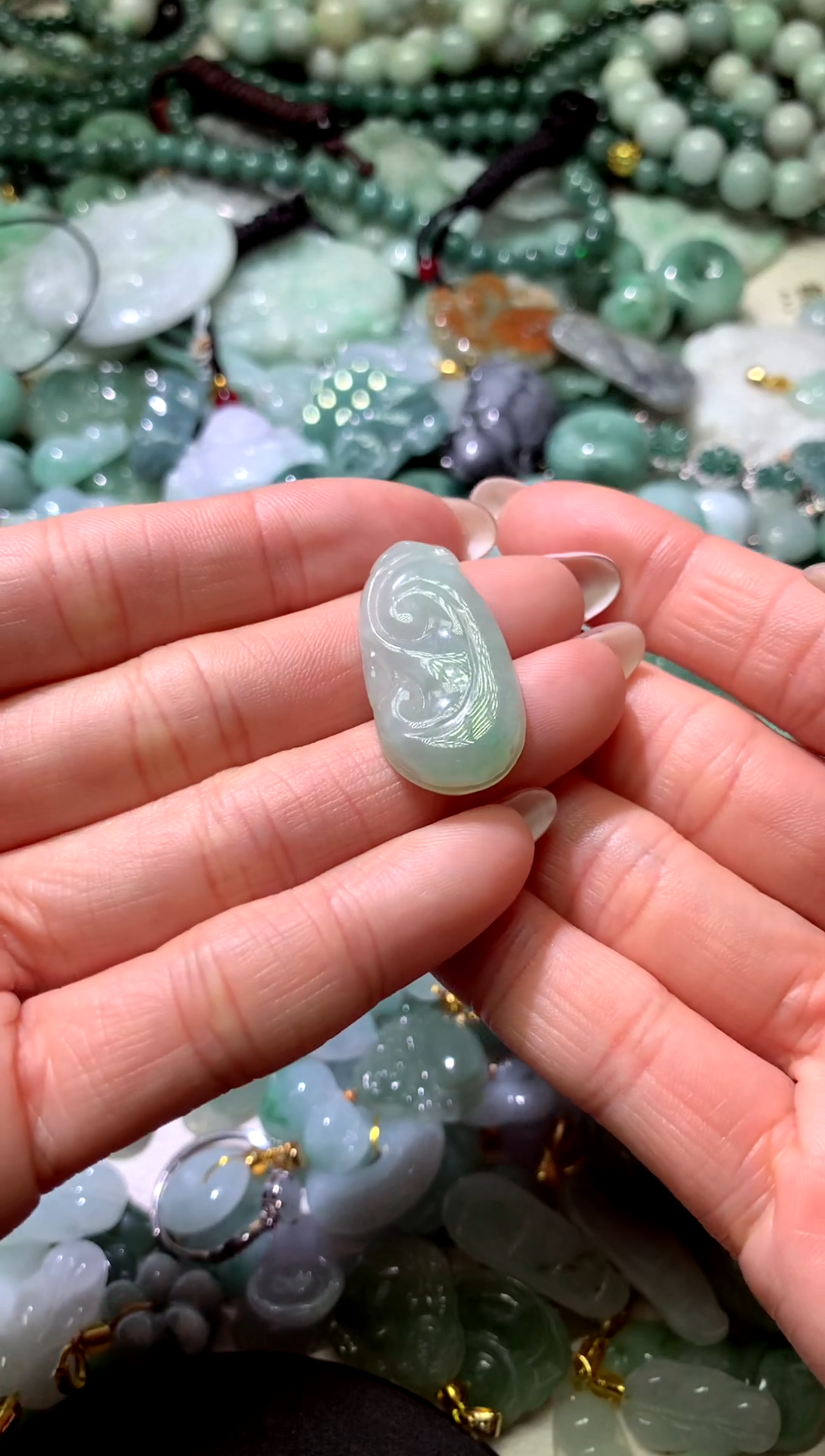 吊坠(不含链)未镶嵌翡翠1