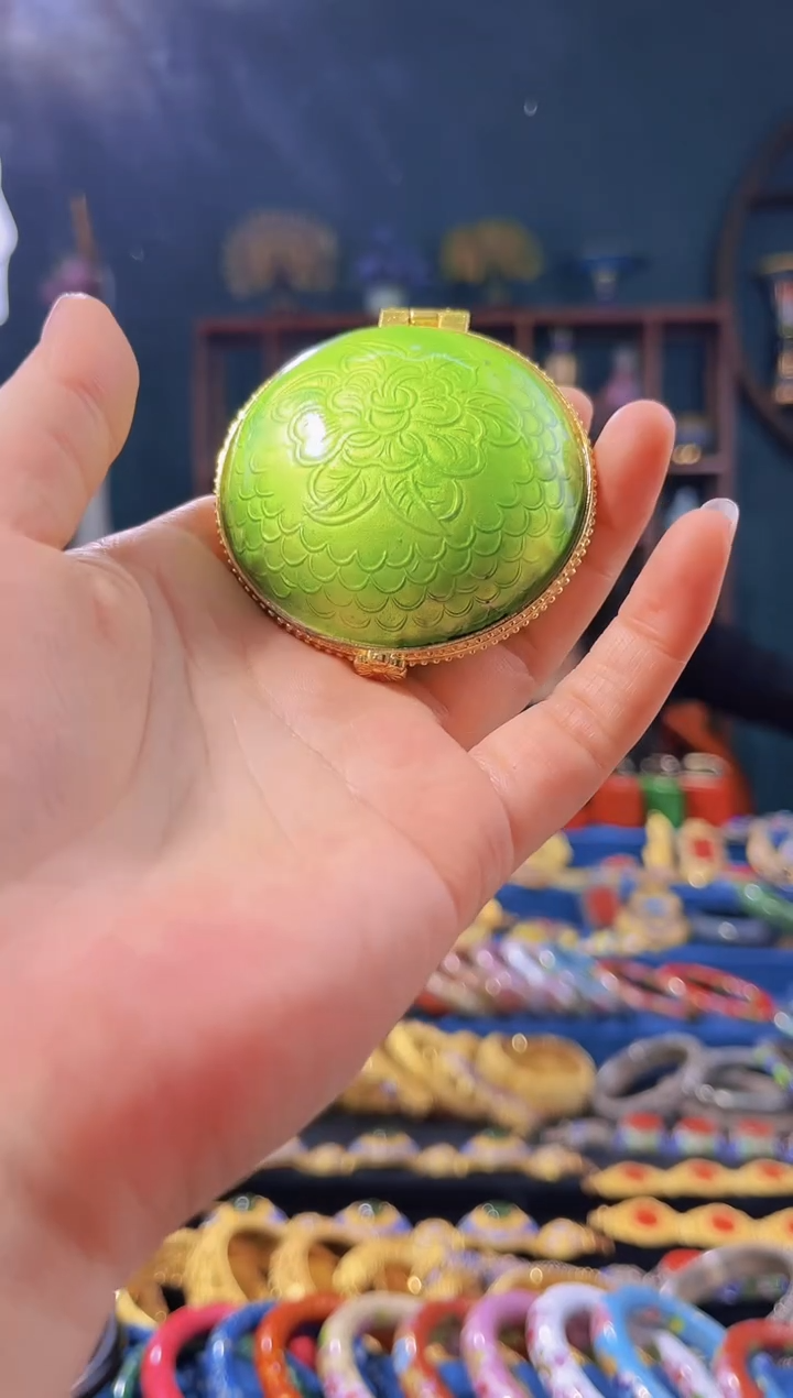 【闪购商品】非遗绝技 景泰蓝首饰盒