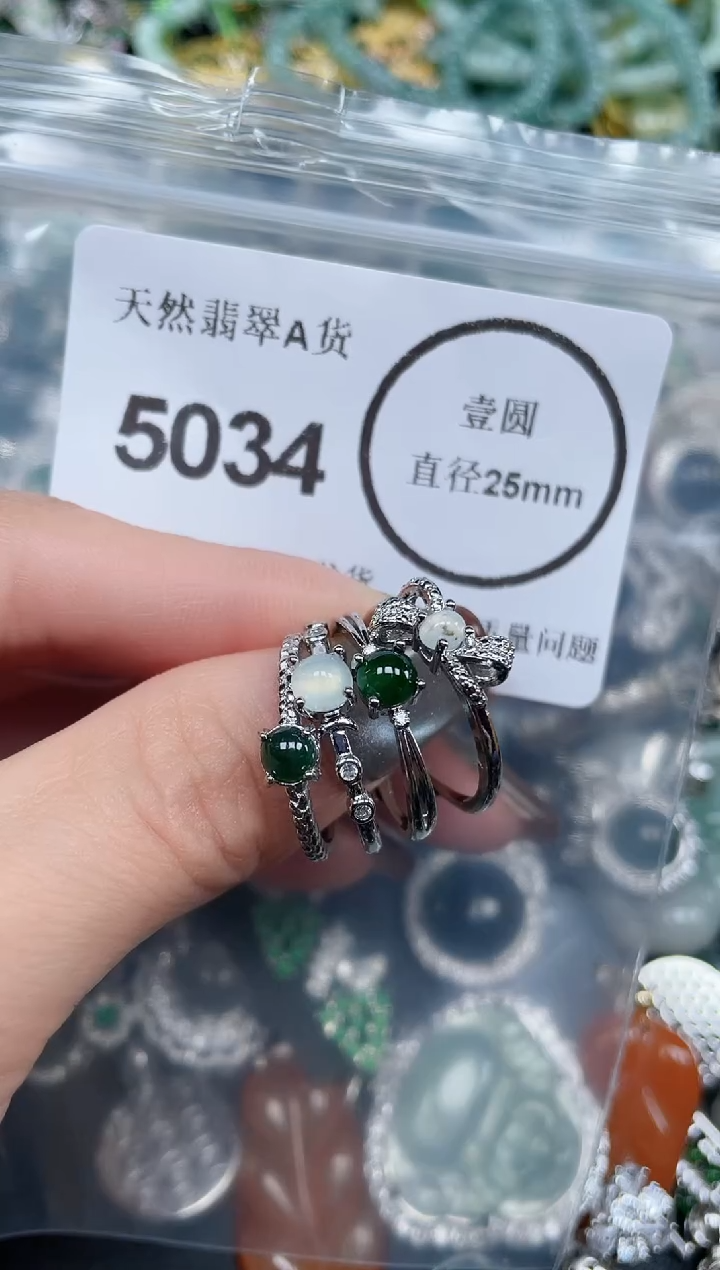 颈饰未镶嵌翡翠5034