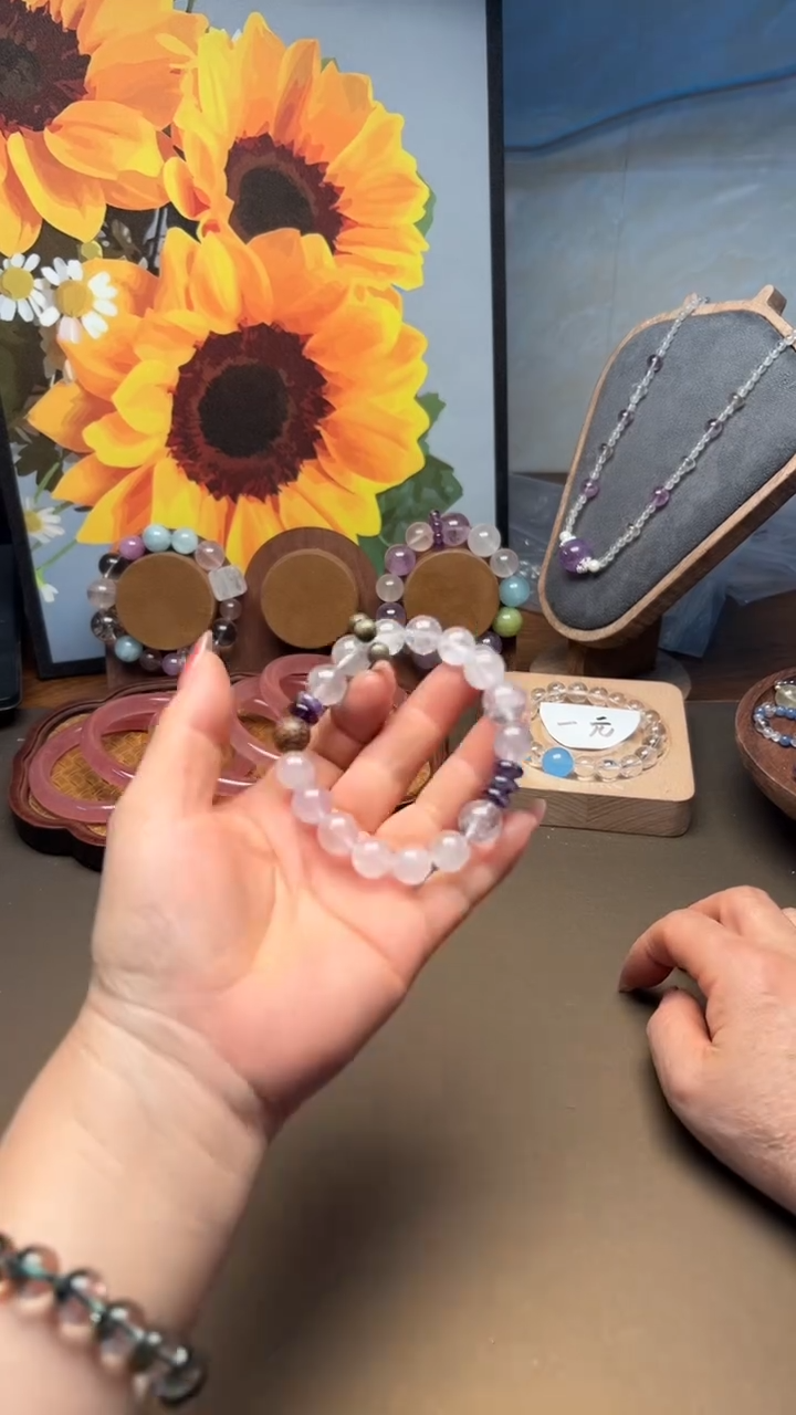 未镶嵌手串水晶1