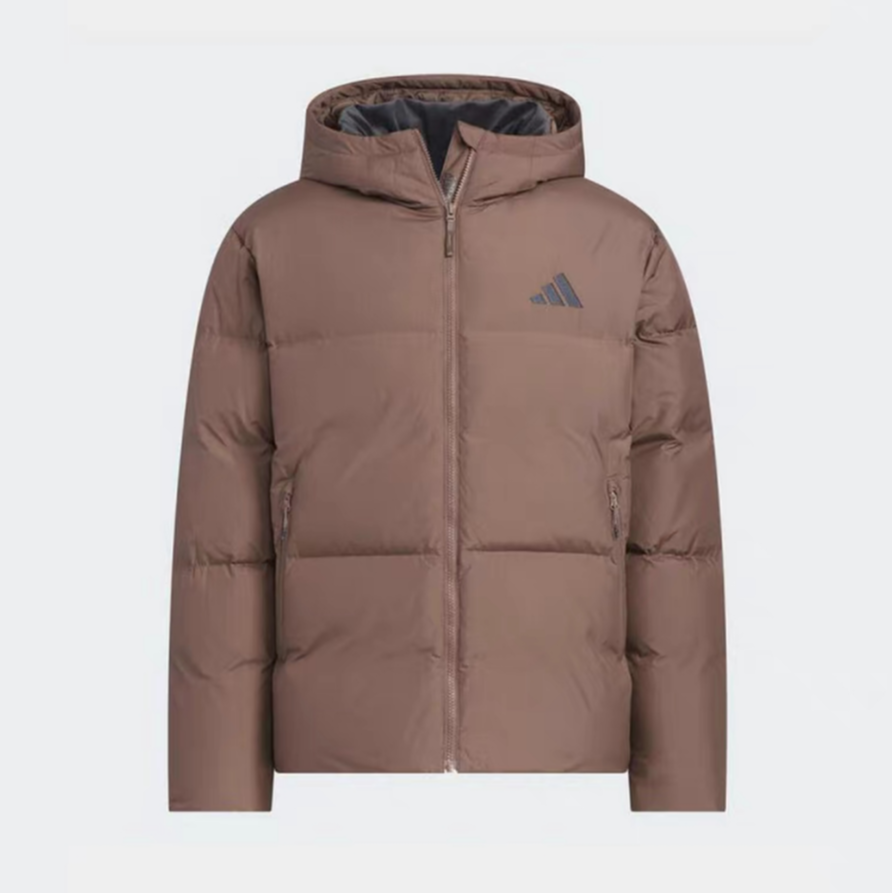 阿迪达斯adidas新款冬季男子连帽保暖羽绒服外套 KC5945