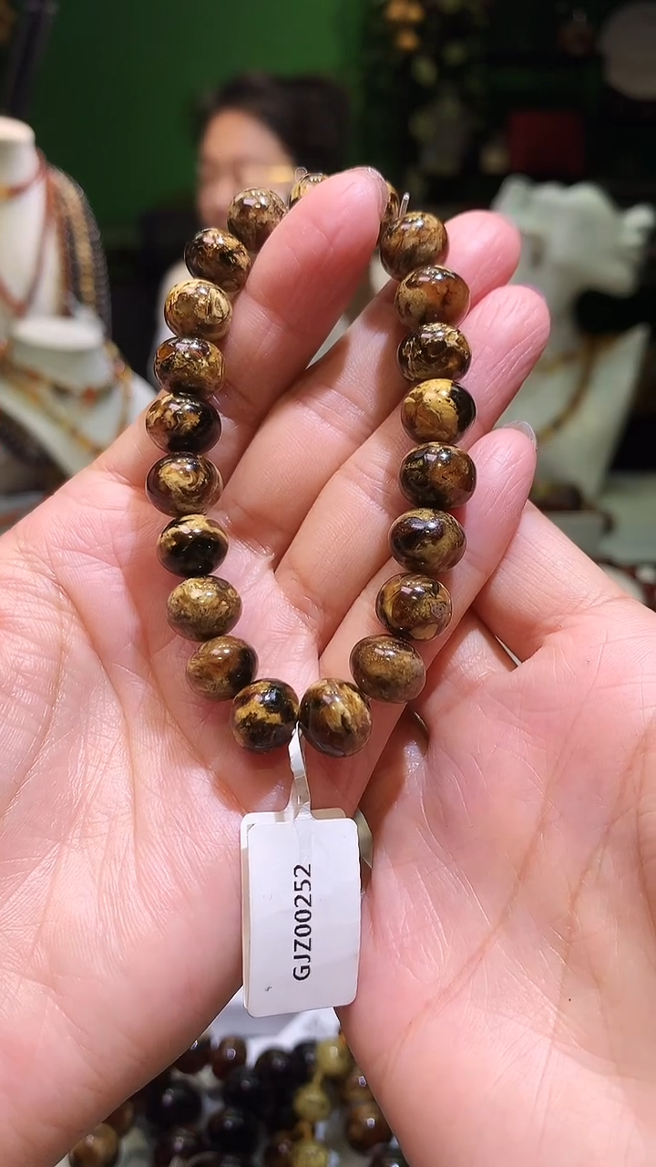 【闪购商品】琥珀裸石未镶嵌抚顺琥珀10＋老黄花单圈