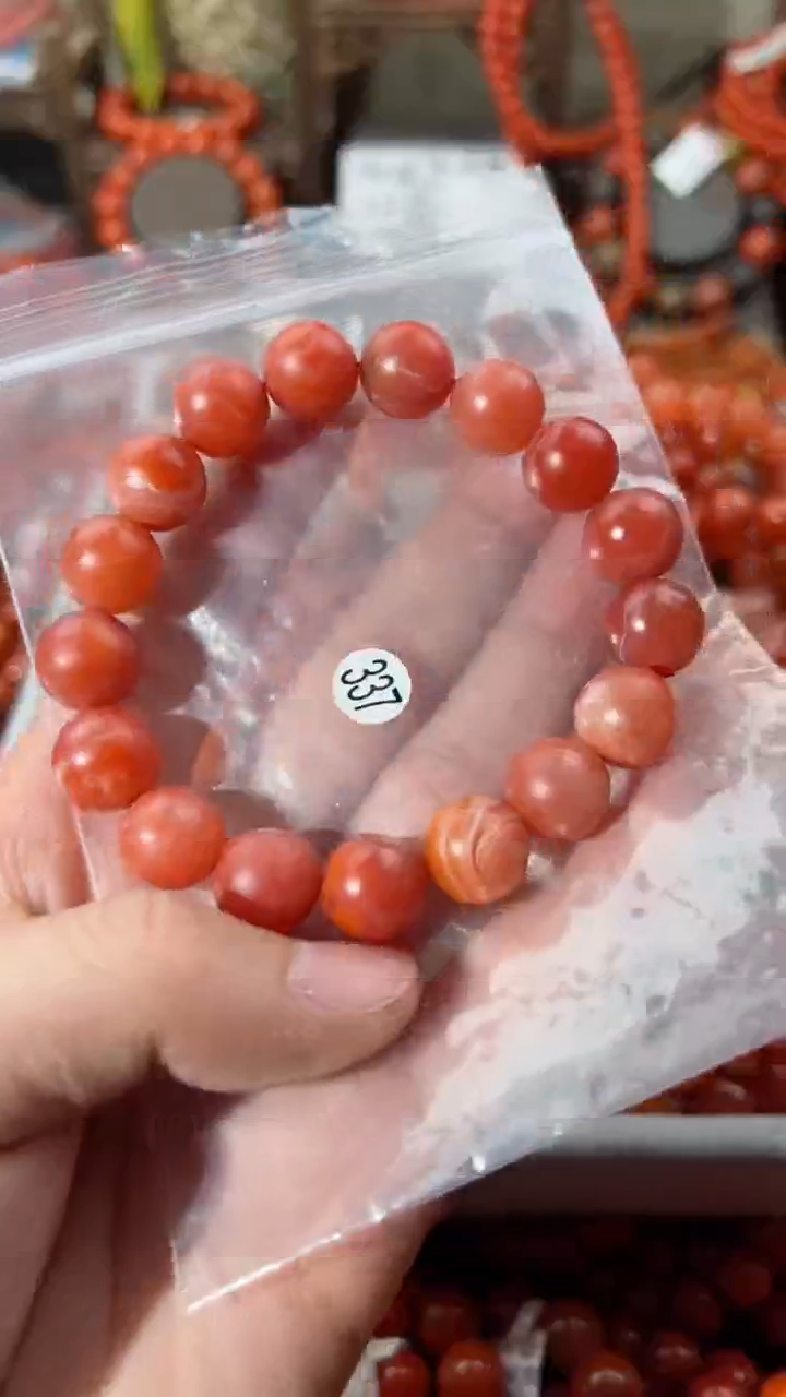 【闪购商品】南红玛瑙手串未镶嵌12