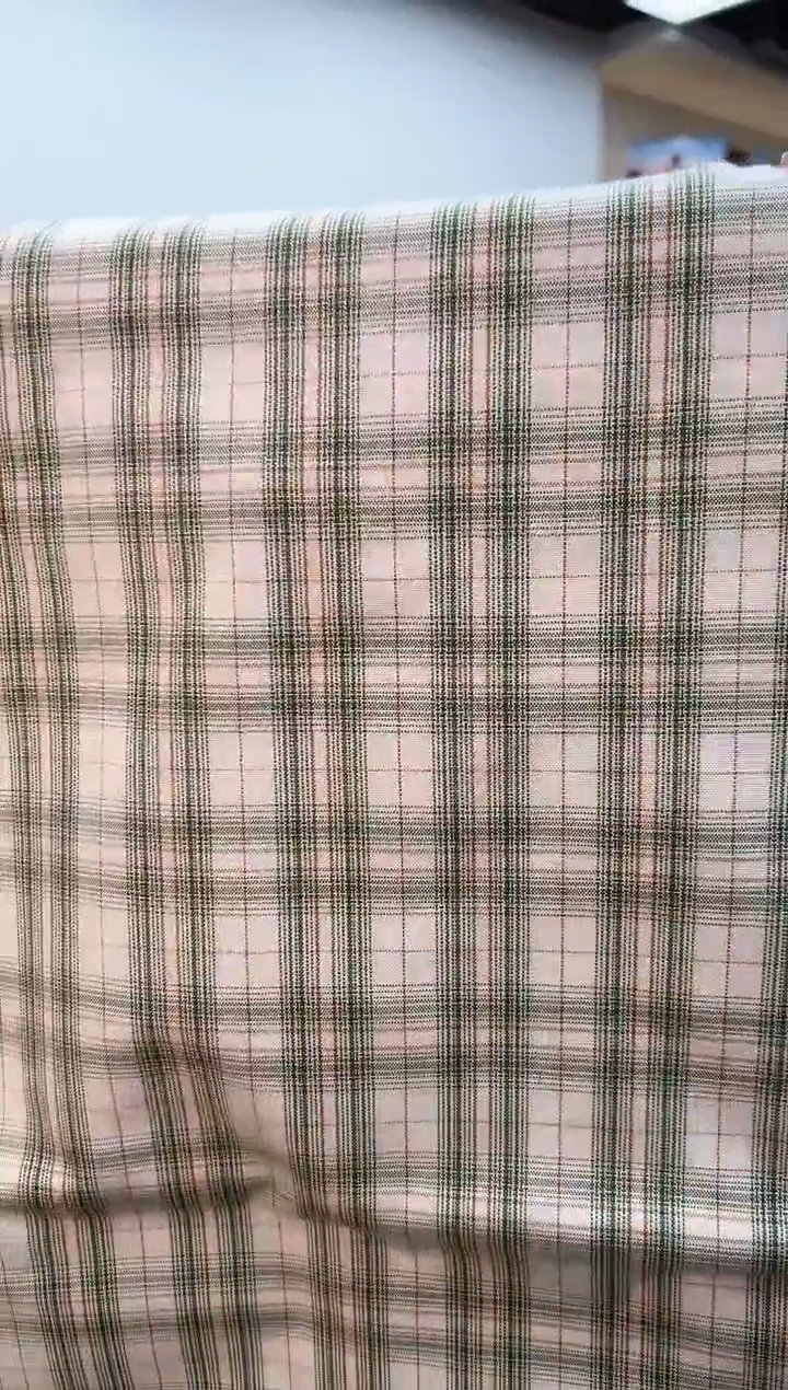 棉庄织全棉老粗布源头工厂破价福利   浅绿小格单床单2.0*2.3