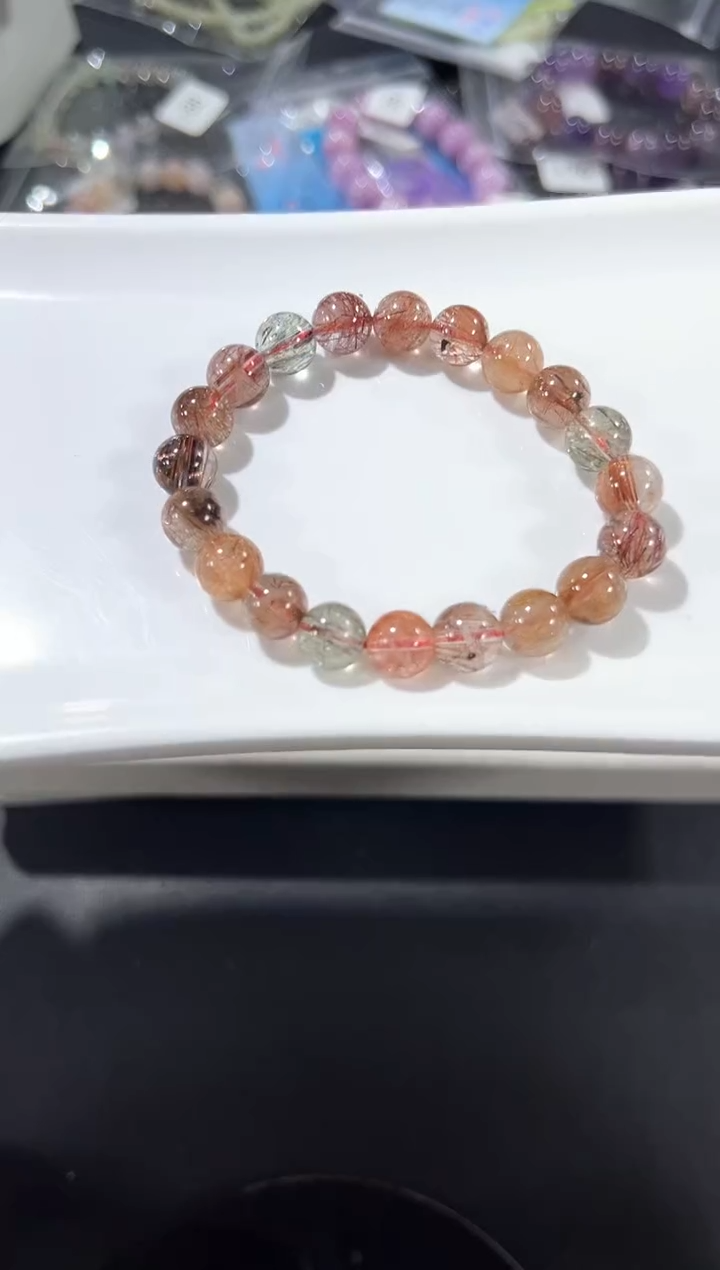 未镶嵌手链水晶90r多样性发其一【1条】默认微瑕9mm