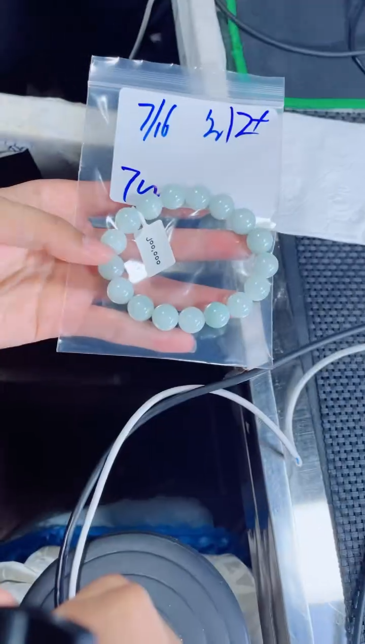 定制翡翠未镶嵌啊**呜珠串