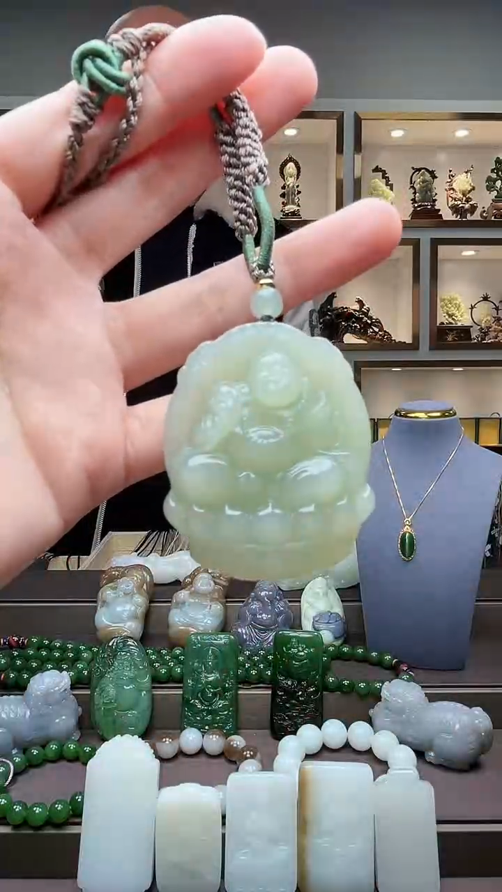 【闪购商品】和田玉颈饰未镶嵌苏