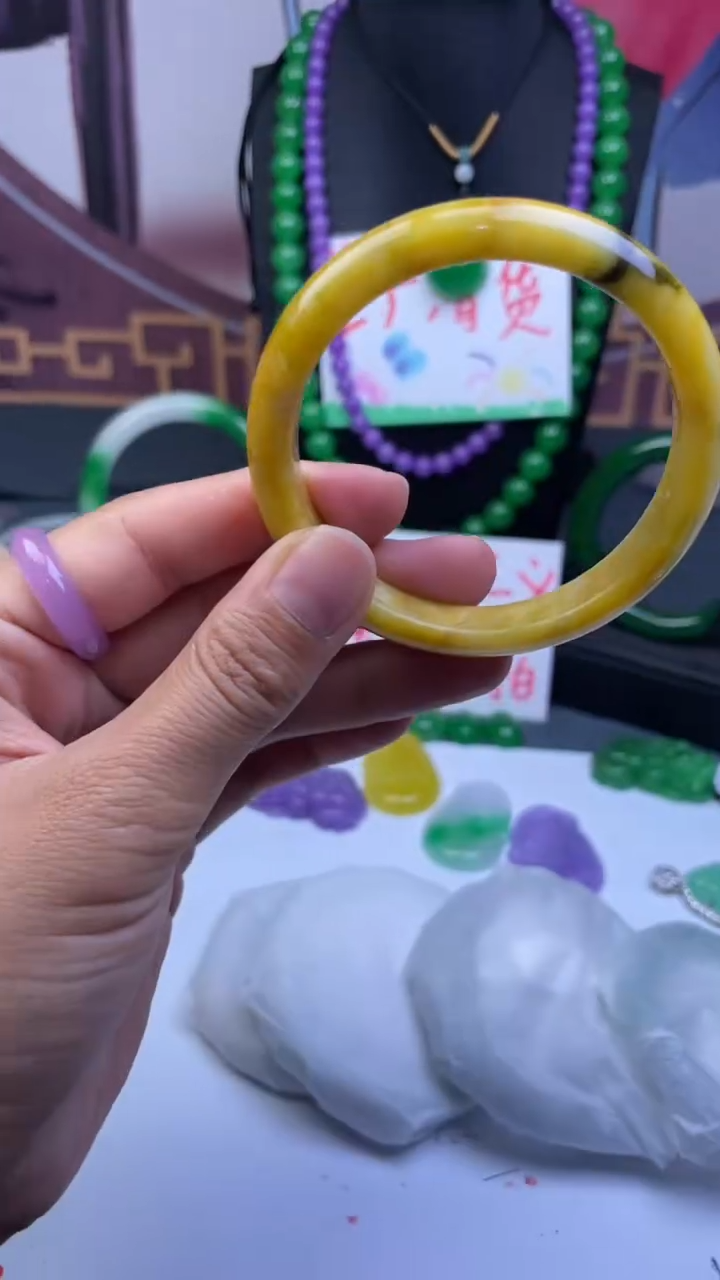 非金属仿水晶手镯