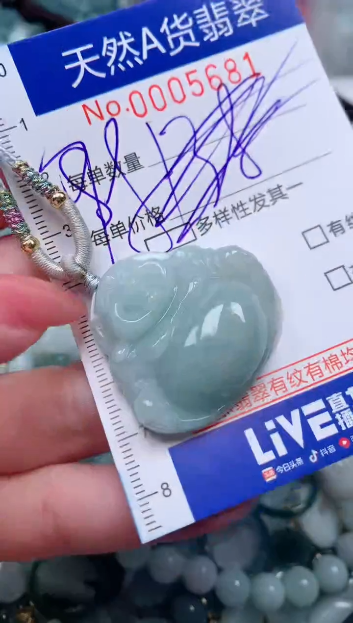 【闪购商品】翡翠颈饰未镶嵌00005681