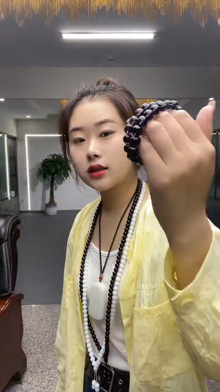 圆形卡10紫水晶手串多样性发货一