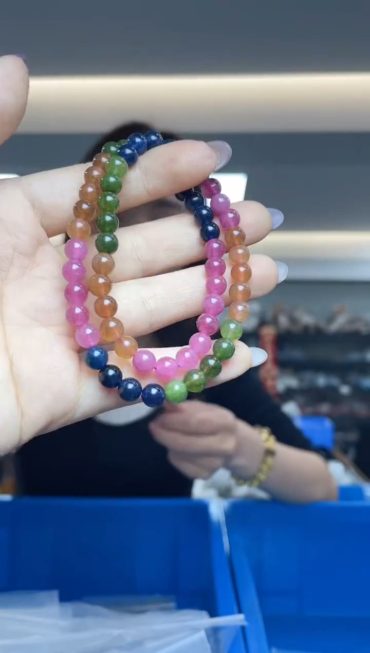 【闪购商品】碧玺`未镶嵌多样性发一件