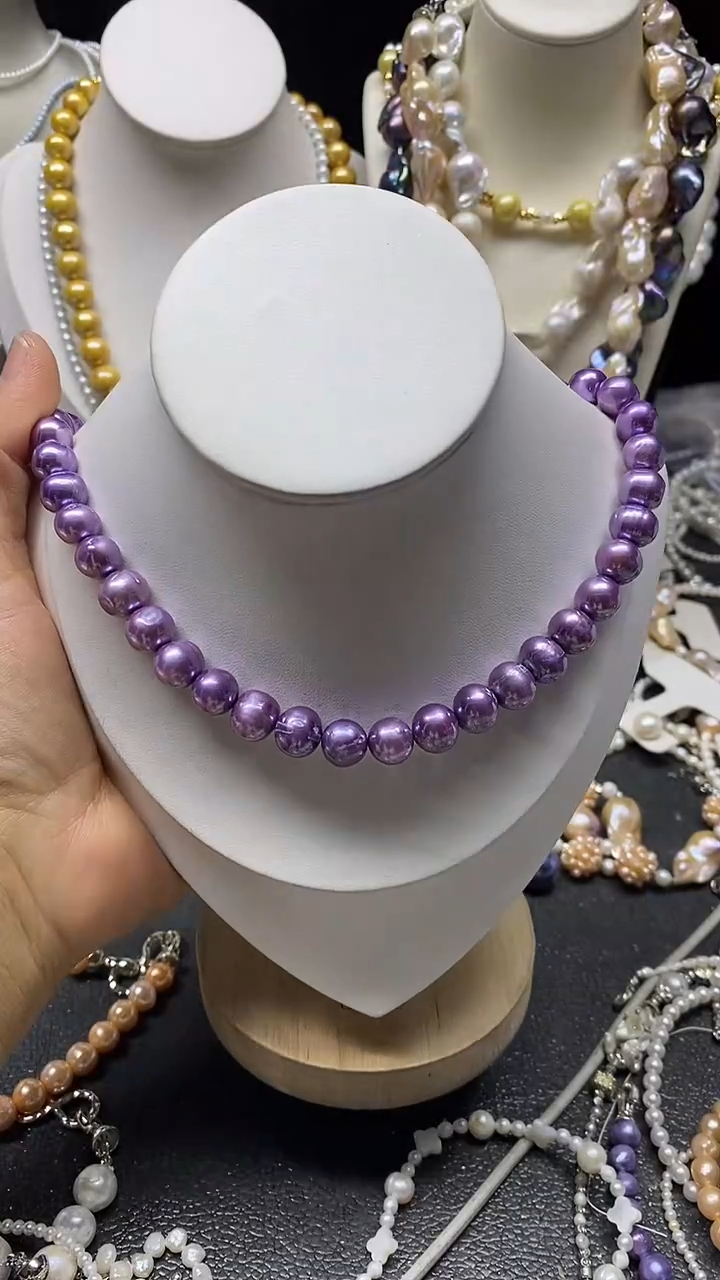 颈饰未镶嵌淡水珍珠多人