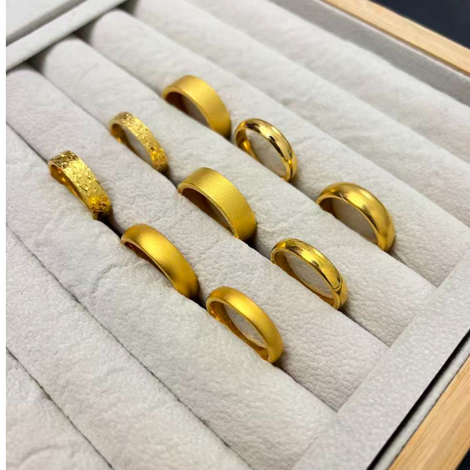 合金戒指 合金戒指戒指全家福碎冰冰磨砂泥鳅背无事戒指时尚对戒